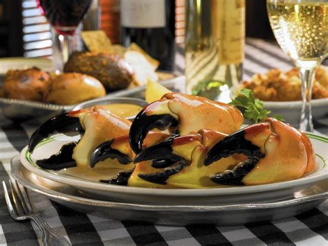 Joe's stone crab miami florida - Joe threw the crab into boiling water and, voila! Stone crabs were discovered. They have dominated not only the menu at Joe’s Stone Crab, but have been a Miami staple ever since. Fast-forward more than 100 years and Joe's has held its place as the leader in stone crabs, fresh seafood and, since its partnership with a Florida cattle ranch ... 